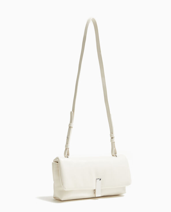Sac pochette matelassé écru - Pimkie