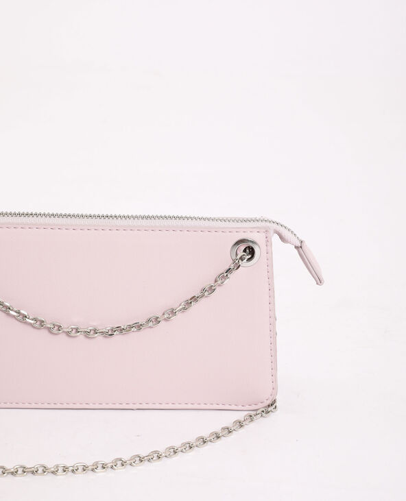 Petit sac en simili cuir violet - Pimkie