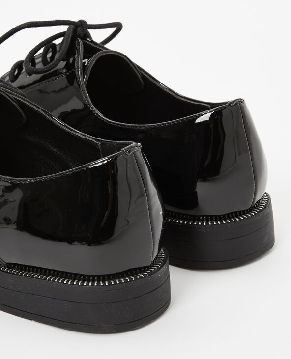 Derbies vernies noir - Pimkie