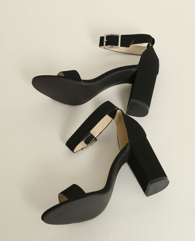 Sandales à talons noir - Pimkie