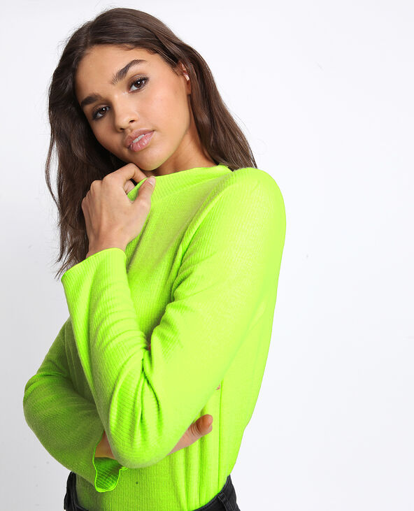 T-shirt fluo vert fluo - Pimkie