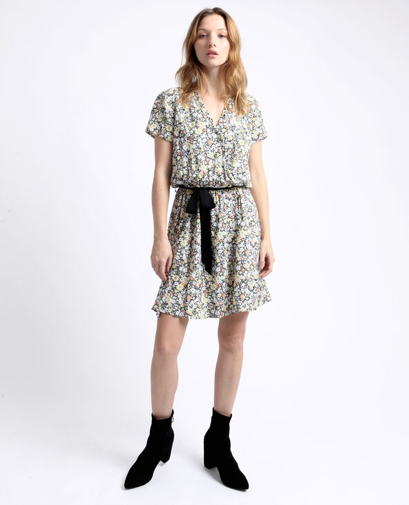 Robe fleurie noir - Pimkie