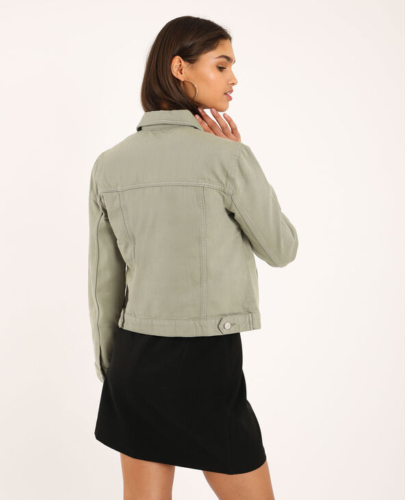 Veste en jean gris - Pimkie