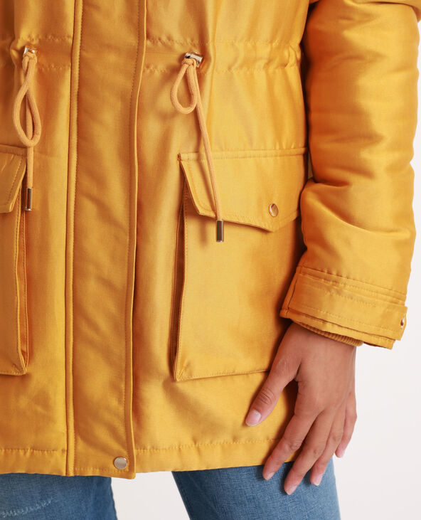 Parka chaude jaune ocre - Pimkie