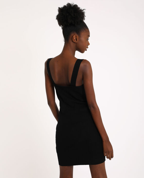 Robe zippée noir - Pimkie