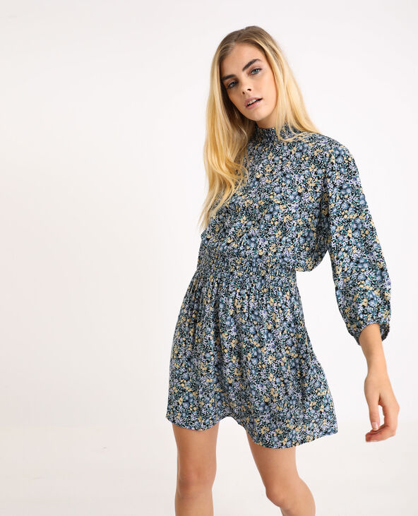 Robe col montant noir - Pimkie