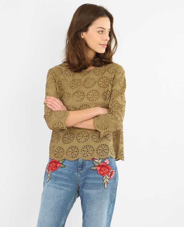 Blouse broderie cheap anglaise pimkie