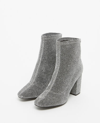 Boots à talons argenté - Pimkie