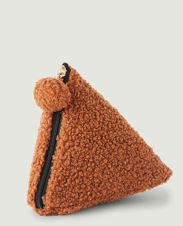 Trousse pyramide marron - Pimkie