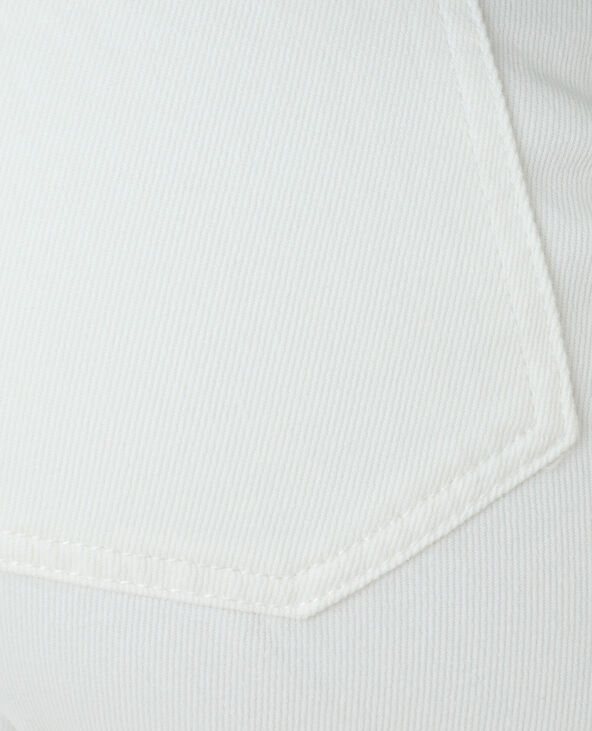 Jean straight taille haute blanc - Pimkie