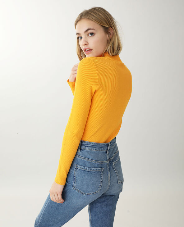 Pull ouvert orange - Pimkie