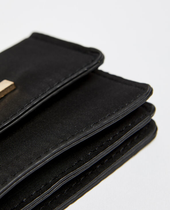 Porte-monnaie avec bandoulière noir - Pimkie