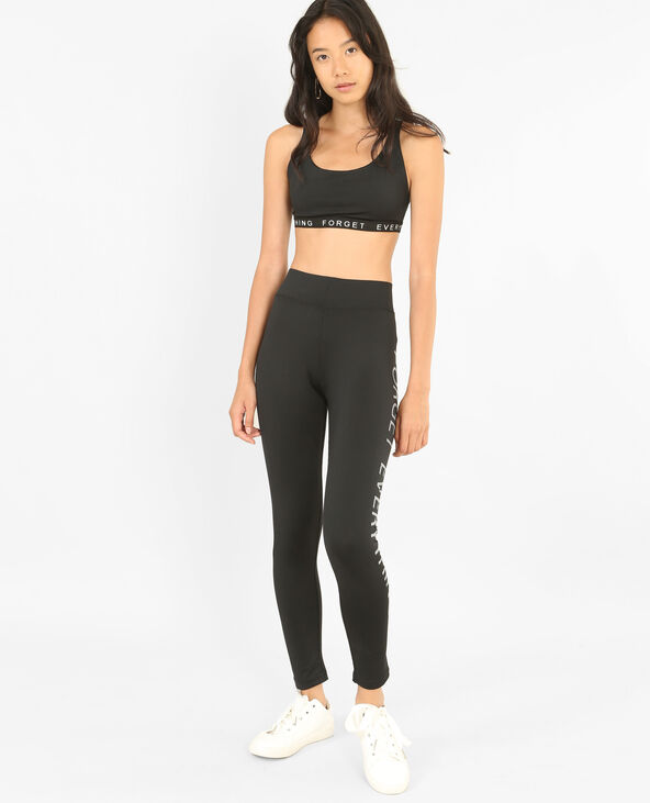 Legging de sport noir - Pimkie