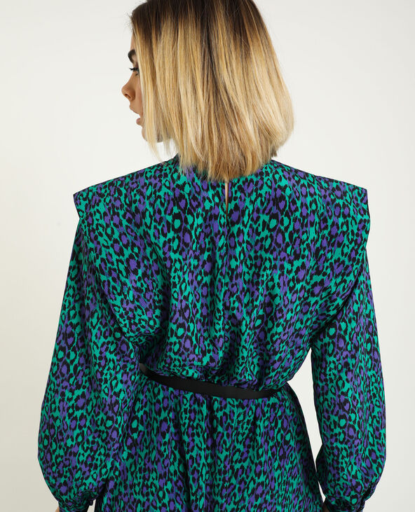 Robe longue vert émeraude - Pimkie
