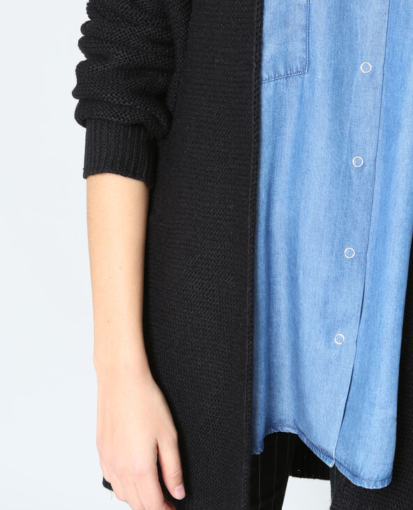 Gilet chaud noir - Pimkie
