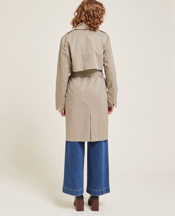 Trench ceinturé beige - Pimkie