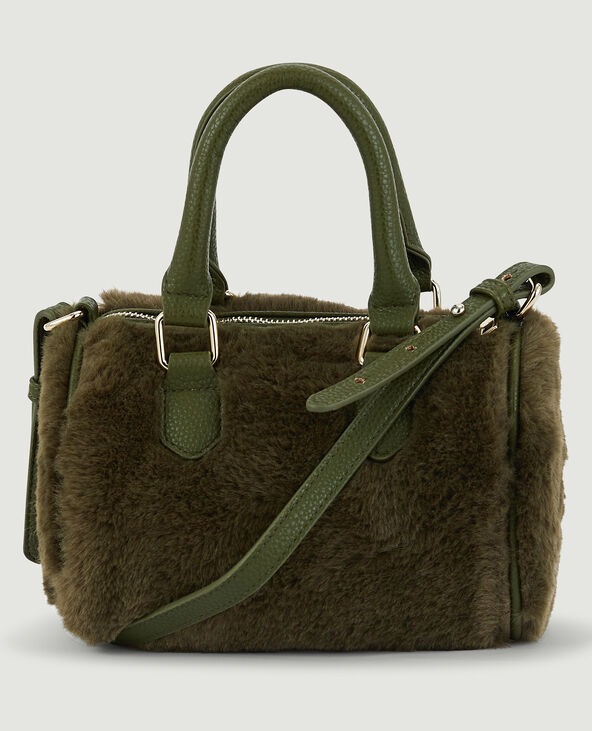 Mini sac bowling vert kaki - Pimkie