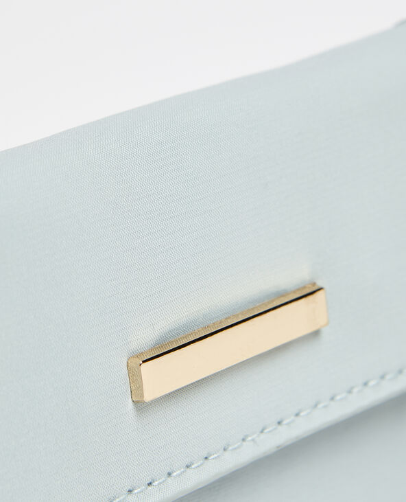 Porte-monnaie avec bandoulière bleu clair - Pimkie
