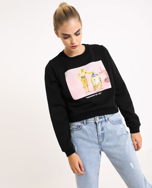Sweat court noir - Pimkie