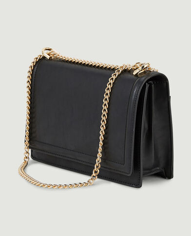 Sac rigide avec chaines noir - Pimkie