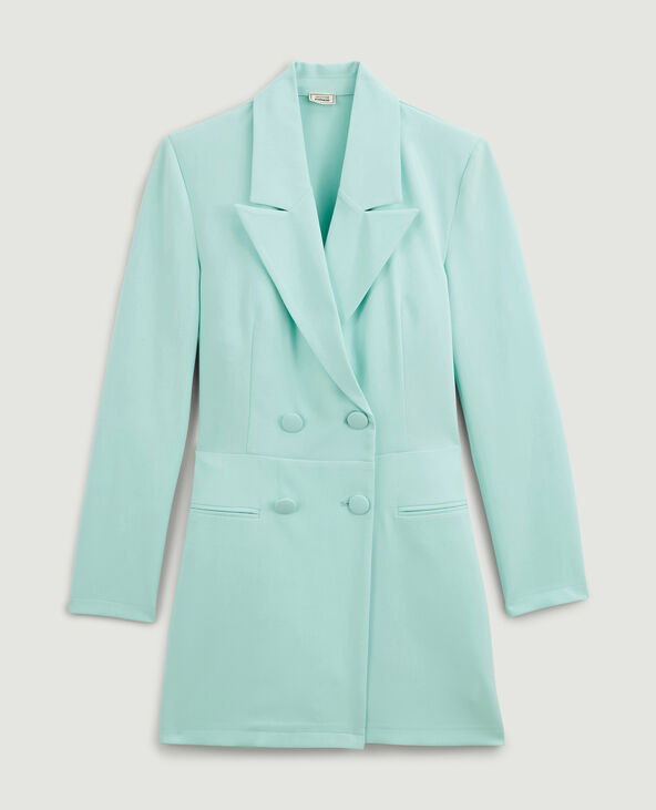 Combishort style tailleur bleu clair - Pimkie