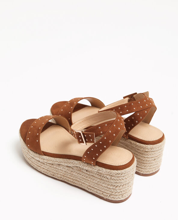 Sandales marron plateforme deals