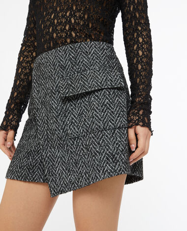 Jupe en tweed femme shop