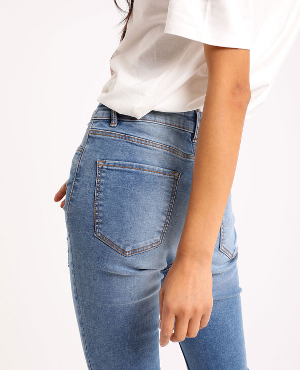 Jean skinny high waist bleu - Pimkie