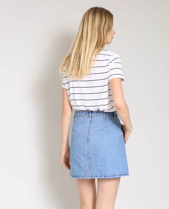 T-shirt imprimé blanc - Pimkie