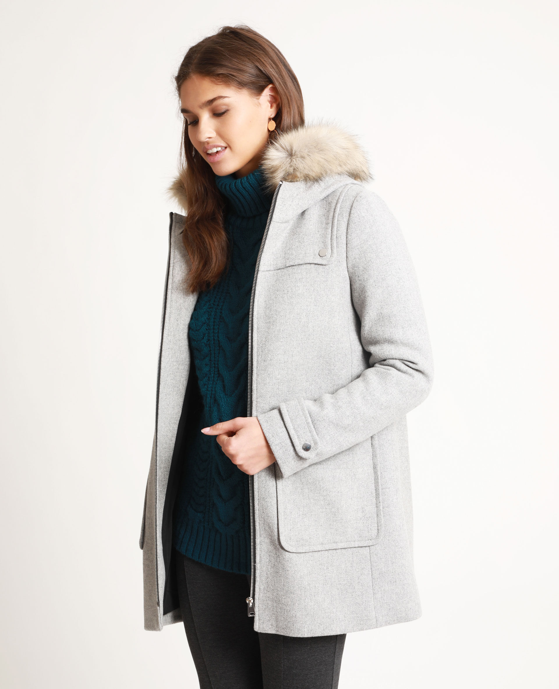Manteau pimkie gris