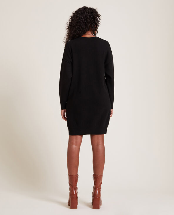 Robe pull noir - Pimkie
