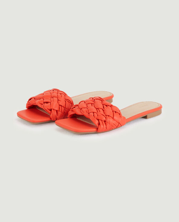 Mules tressées rose - Pimkie