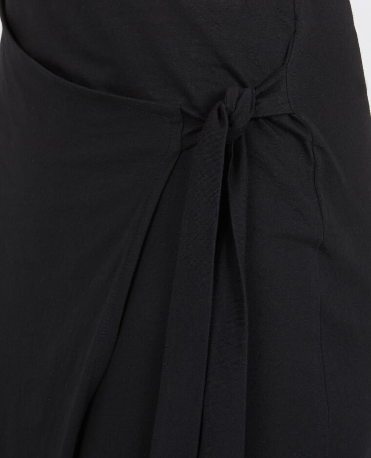 Jupe Portefeuille Noir 690374899a08 Pimkie