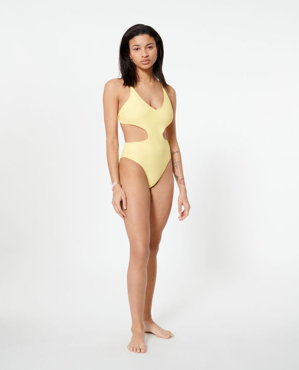 Maillot de bain 1 pièce jaune - Pimkie