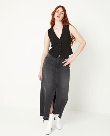 Jupe en sales jean noir pimkie