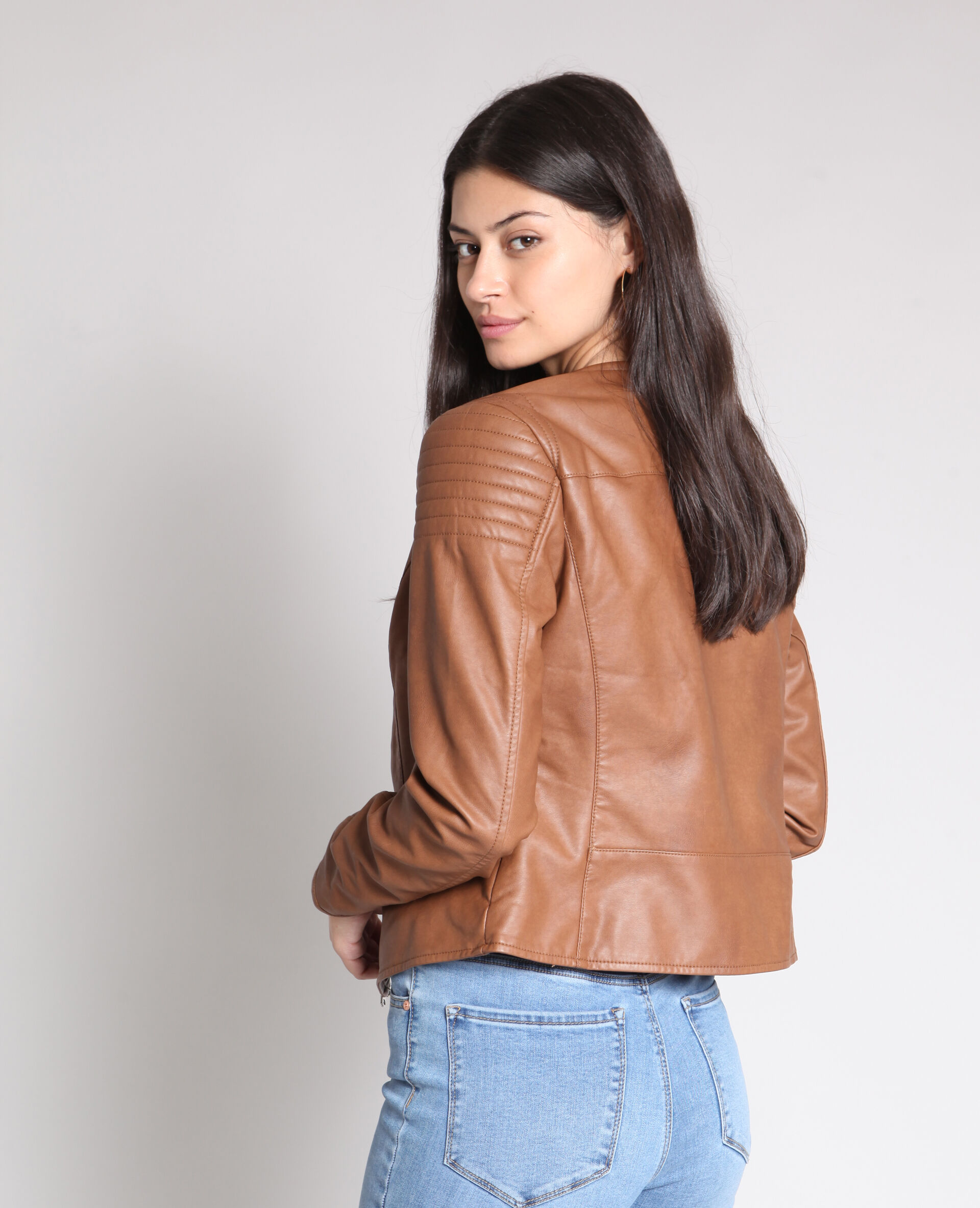 Jean simili sales cuir pimkie