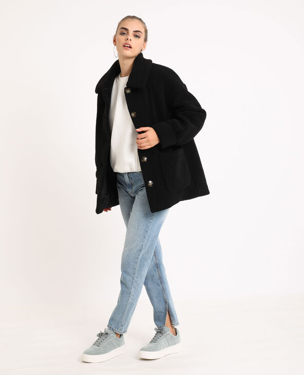 Veste droite imitation mouton Pimkie