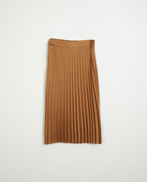 Jupe longue camel - Pimkie