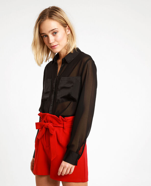 Chemise transparente
