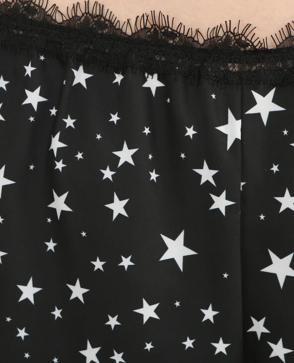 Short fluide étoile noir - Pimkie