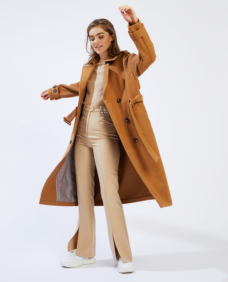 Pantalon flare SMALL beige - Pimkie