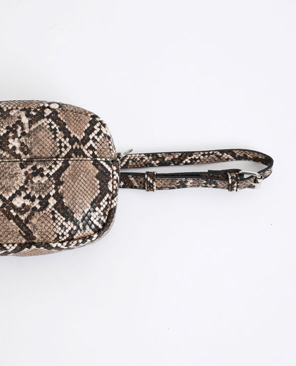 Pochette python beige - Pimkie