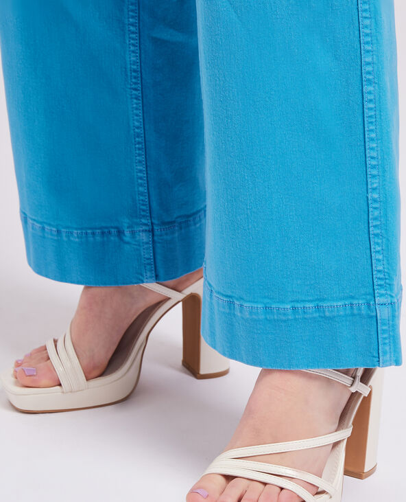 Jean large uni bleu - Pimkie
