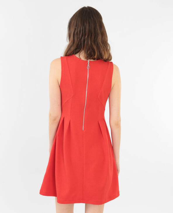 Robe patineuse rouge - Pimkie