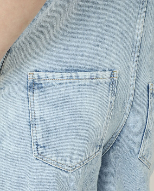 Salopette en jean bleu clair - Pimkie