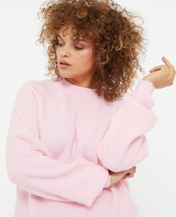 Pull col rond avec laine Pimkie