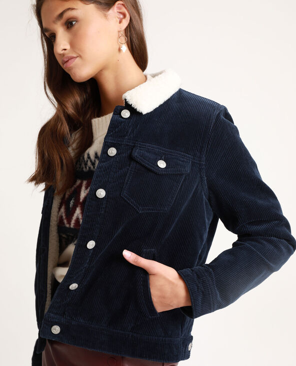 Veste en velours cotele