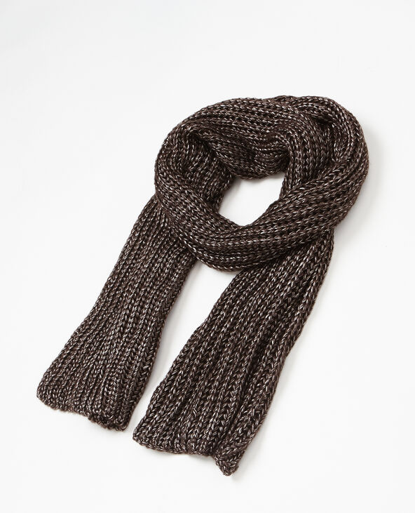 Echarpe en maille noir - Pimkie