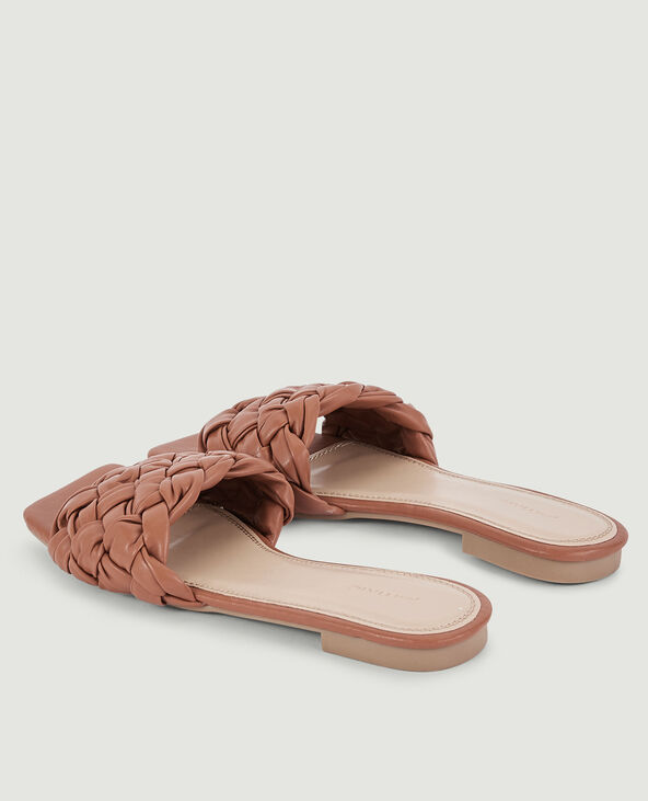 Mules tressées beige - Pimkie