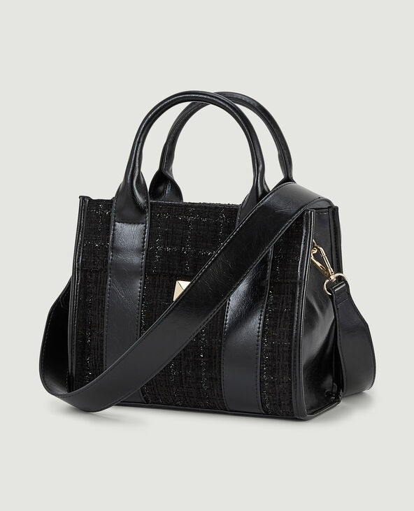 Sac a on sale main noir carré